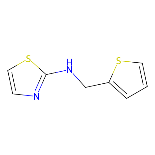 1,3-Thiazol-2-yl(2-thienylmethyl)amine structure