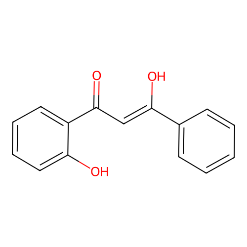 2'-beta-Dihydroxychalcone structure