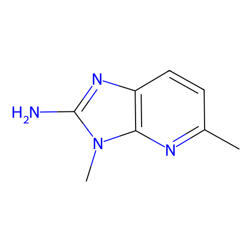 3,5-Dimethyl-3H-imidazo[4,5-b]pyridin-2-amine structure