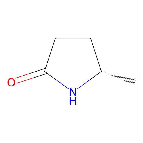 (5S)-5-Methyl-2-pyrrolidinone structure