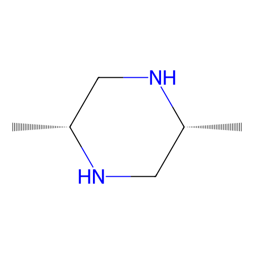 (2R,5R)-2,5-dimethylpiperazine structure