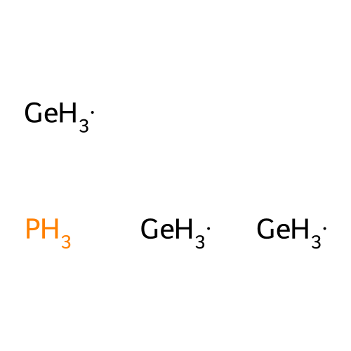 Phosphine, trigermyl- structure