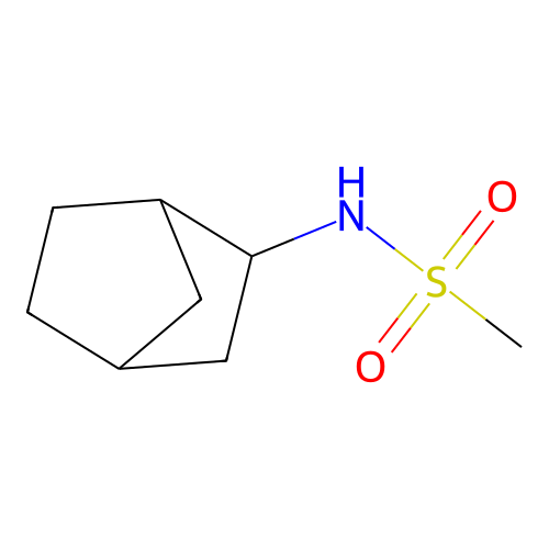 Bicyclo[2.2.1]heptan-2-ylmethanesulfonamide structure