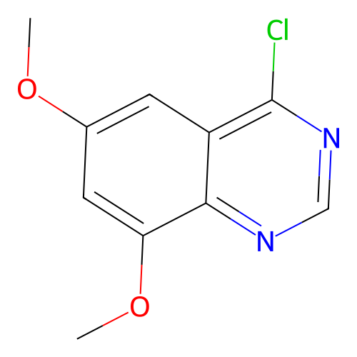4-Chloro-6,8-dimethoxyquinazoline structure