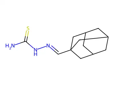 (1-Adamantylmethylideneamino)thiourea structure