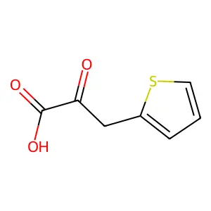 2-Oxo-3-(2-thienyl)propanoic acid structure