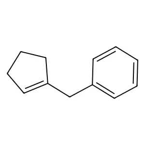 1-Cyclopentenylphenylmethane structure