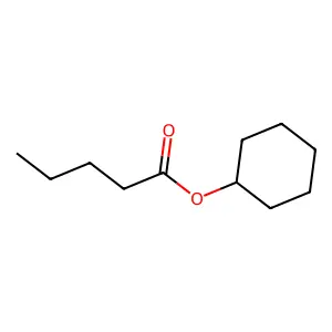 戊酸环己酯 structure