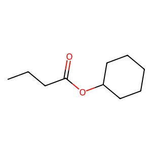 丁酸环己酯 structure