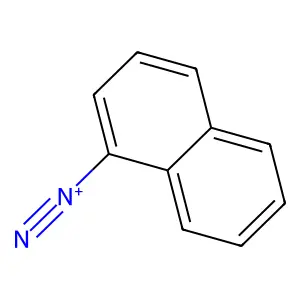 Naphthalene-1-diazonium structure