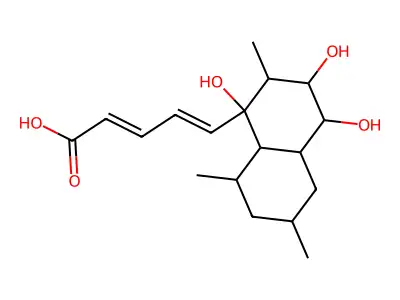 Chemical Compound (C18H28O5) structure