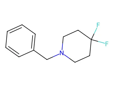 1-Benzyl-3,3-difluoropiperidine structure