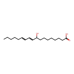9-羟基-10,12-十八碳二烯酸 structure