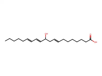 11-Hydroxyicosa-8,12,14-trienoic acid structure
