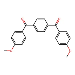 Methanone, 1,4-phenylenebis[(4-methoxyphenyl)- structure