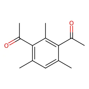 1,1'-(2,4,6-Trimethyl-1,3-phenylene)di(ethan-1-one) structure