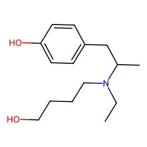 去甲基美贝维林醇 structure