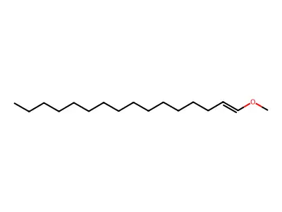 1-Methoxyhexadec-1-ene structure