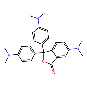 结晶紫内酯 structure