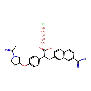 DX-9065 Hydrochloride pentahydrate structure