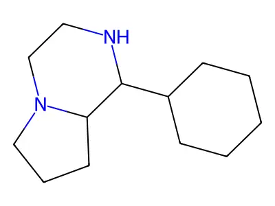 1-Cyclohexyloctahydropyrrolo[1,2-a]pyrazine structure