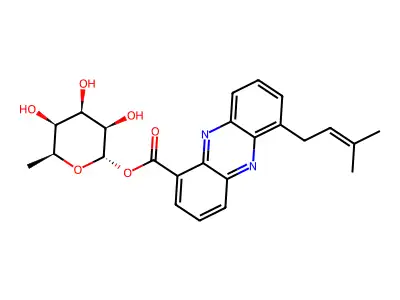 Phenazoviridin structure