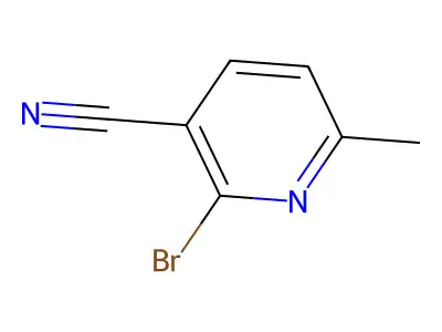 2-Bromo-6-methylpyridine-3-carbonitrile structure