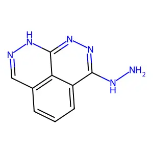 3-Hydrazino-1,2,8,9-tetraazaphenalene structure