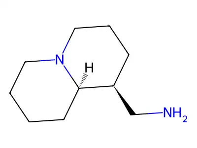 2,3,4,6,7,8,9,9a-octahydro-1H-quinolizin-1-ylmethanamine structure