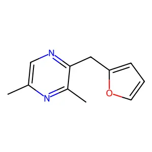 2-(Furan-2-ylmethyl)-3,5-dimethylpyrazine structure