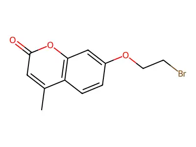 2H-1-Benzopyran-2-one, 7-(2-bromoethoxy)-4-methyl- structure
