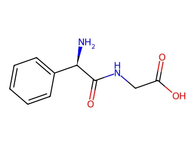 Phenylglycylglycine structure