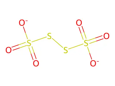 Tetrathionate structure