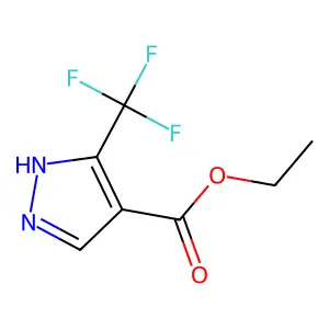 Ethyl 3-(Trifluoromethyl)pyrazole-4-carboxylate structure