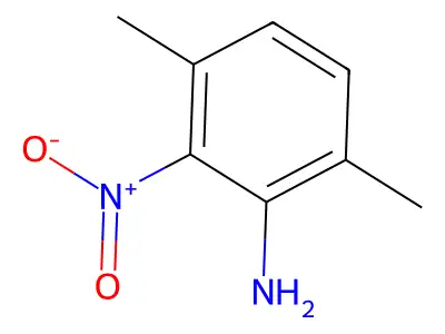 3,6-Dimethyl-2-nitroaniline structure