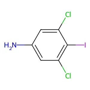 3,5-Dichloro-4-iodoaniline structure