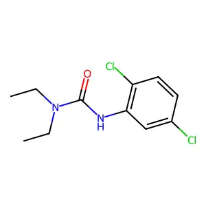 3-(2,5-Dichlorophenyl)-1,1-diethylurea structure