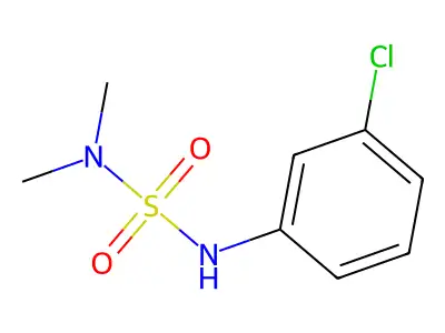 1-Chloro-3-(dimethylsulfamoylamino)benzene structure