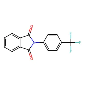 2-[4-(Trifluoromethyl)phenyl]-1H-isoindole-1,3(2H)-dione structure