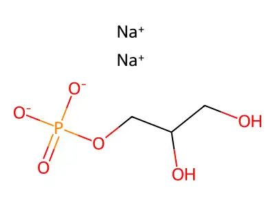 甘油磷酸钠 structure