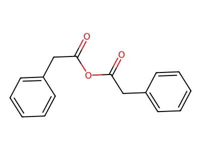 Phenylacetic anhydride structure