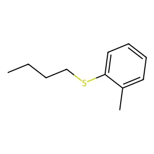 Sulfide, butyl o-tolyl structure