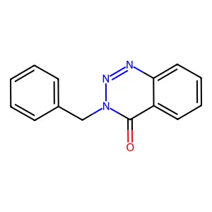 3-Benzyl-1,2,3-benzotriazin-4(3H)-one structure