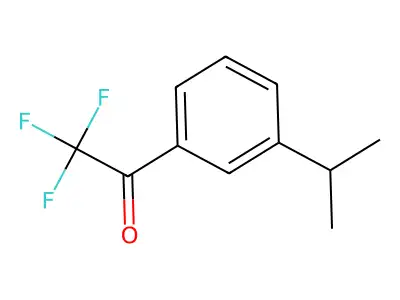 3'-iso-Propyl-2,2,2-trifluoroacetophenone structure