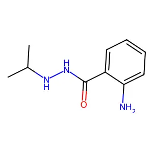 Anthranilic acid, 2-isopropylhydrazide structure