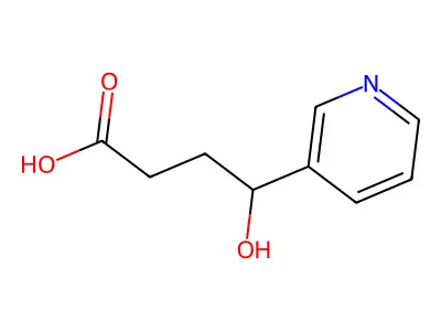 4-羟基-4-(3-吡啶基)丁酸 structure