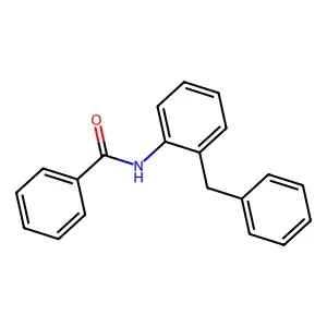 N-(2-苄基苯基)苯甲酰胺 structure