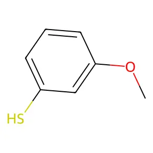 3-甲氧基苯硫酚 structure