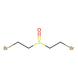 双(2-溴乙基)亚砜 structure
