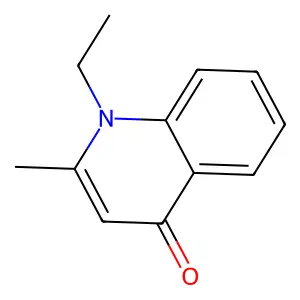 1-Ethyl-2-methylquinolin-4(1H)-one structure